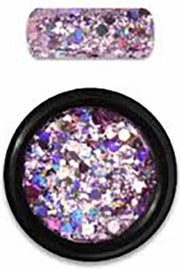 Moyra - holo glitter mix - No. 04 pink/roze
