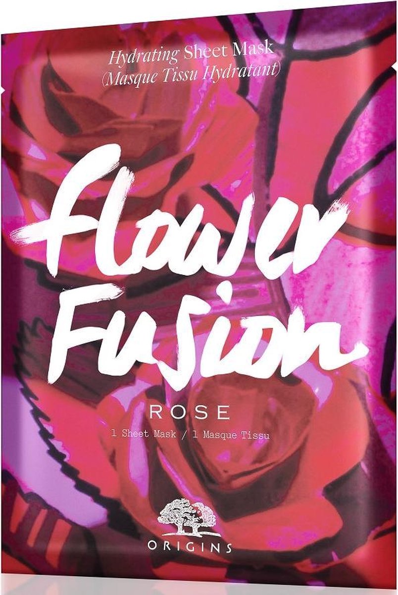 Flower Fusion Rose Hydrating Sheet Mask