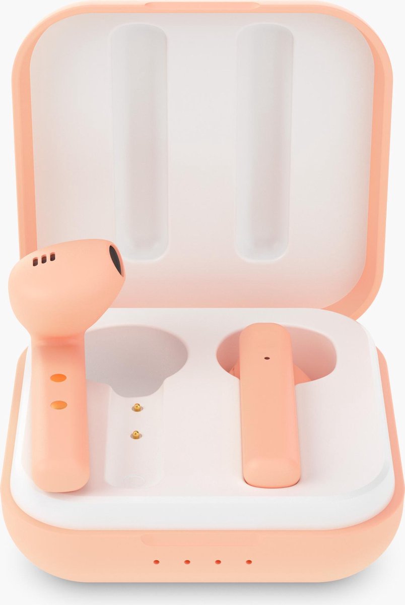 LEDWOOD - bluetooth oortjes -  – earbuds - LD M1011 TWS BT 5.0 - draadloze oortjes - Roze
