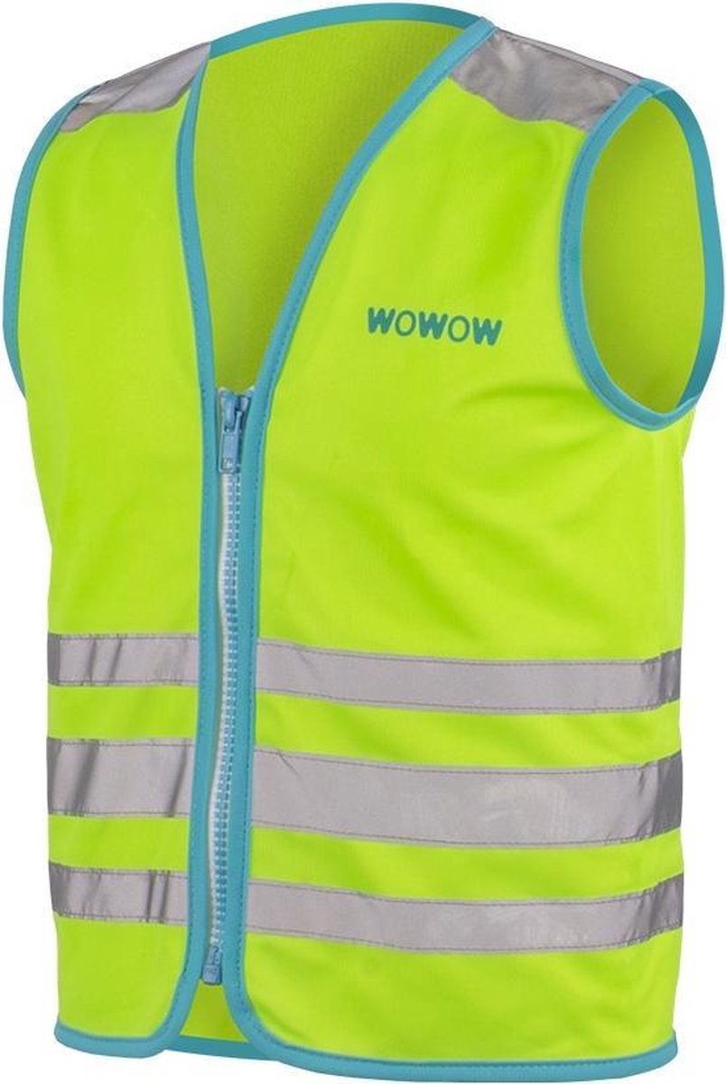 Wowow Kids Wowow! Jacket Groen L - fluohesje voor kind - EN 1150