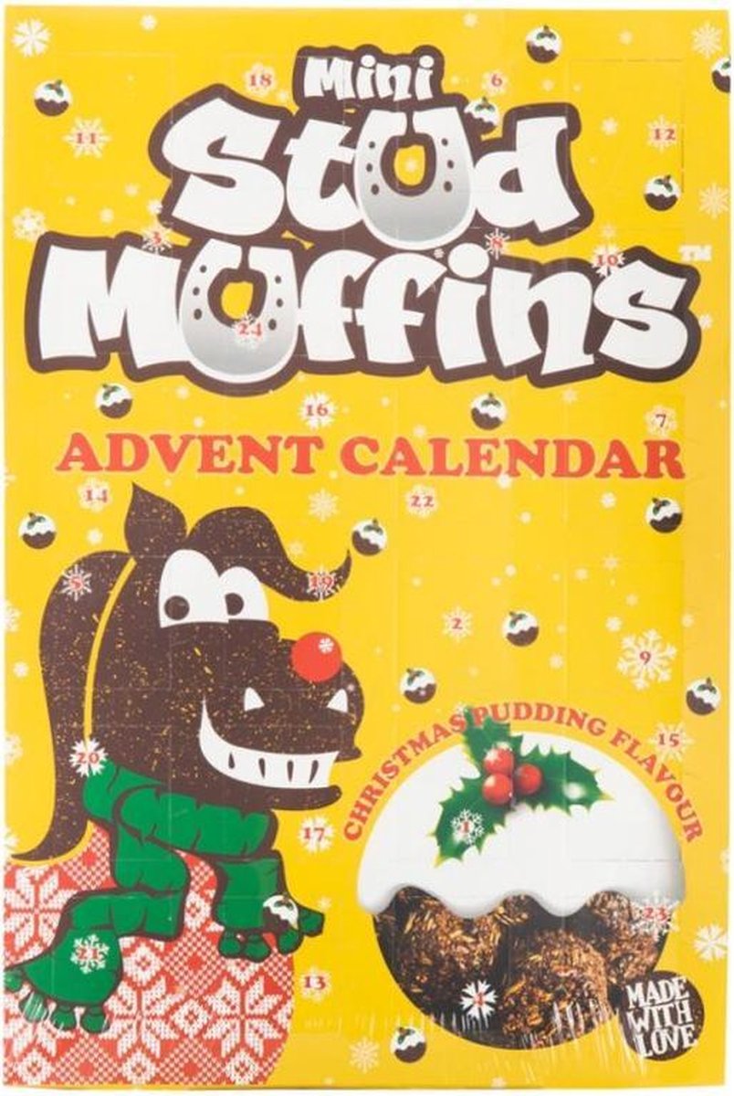 Stud Muffins Mini Muffins Adventskalender - Paardensnoepjes