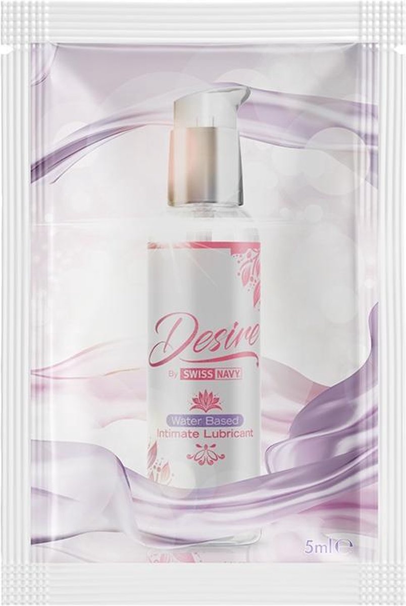Desire by Swiss Navy - Intiem glijmiddel op waterbasis - 5ml