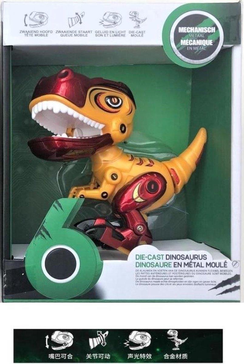 Diecast mechanische Dinosaurus