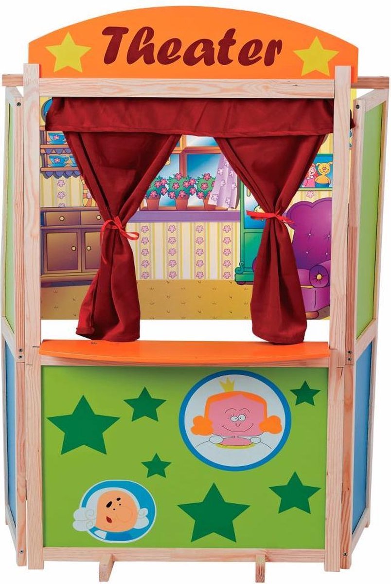 Kenza Home Houten Poppenkast