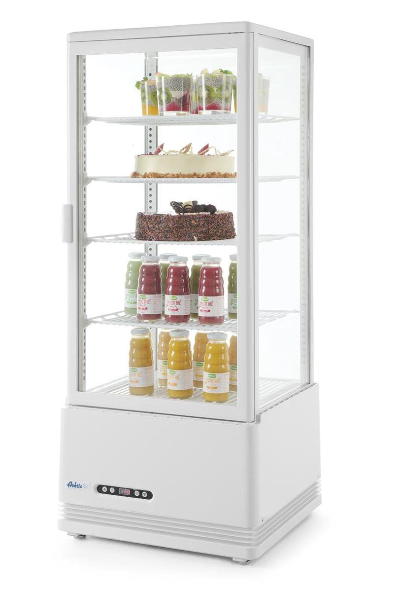 Arktic Koelvitrine 98 Liter - Wit - Met 4 Schappen - 452x406x(H)1116mm