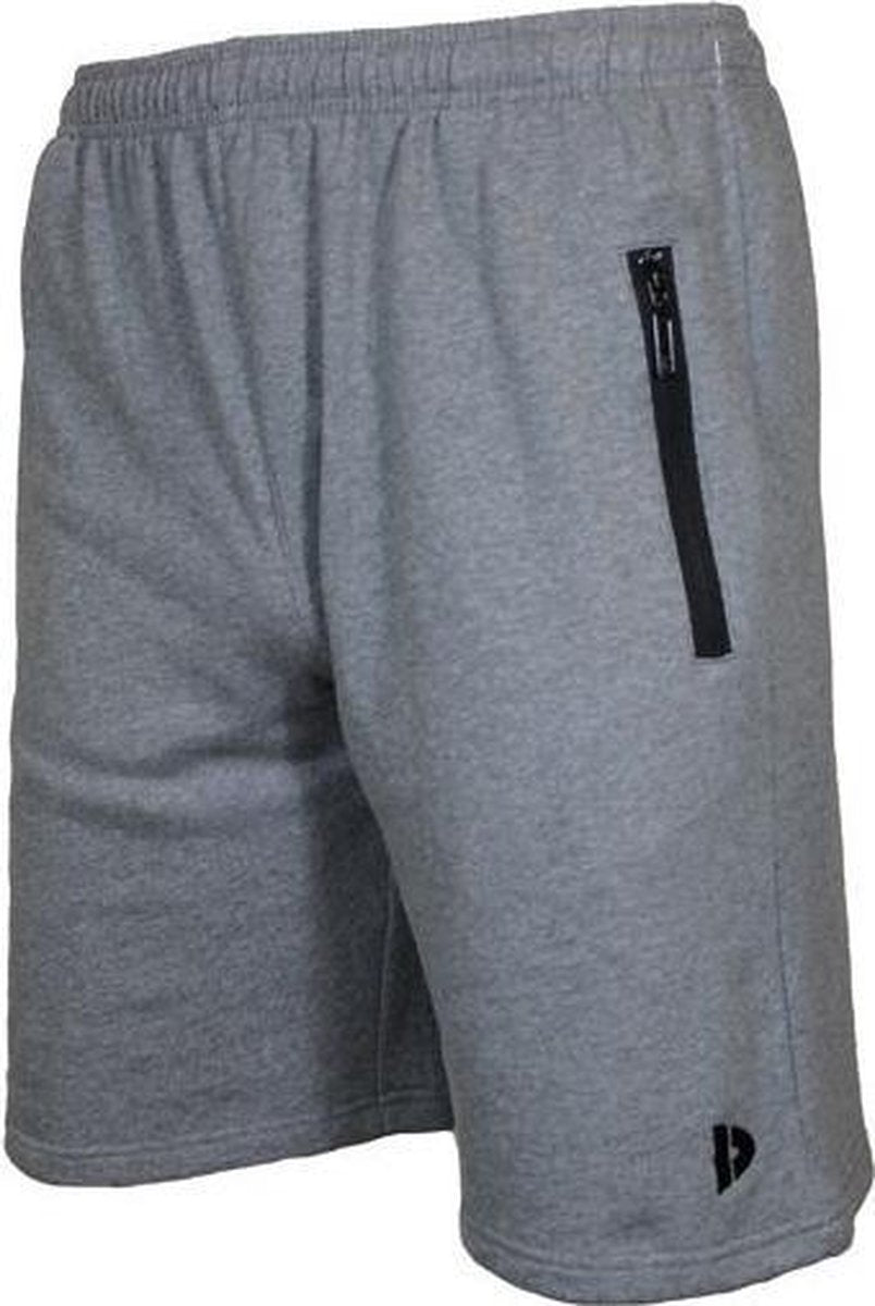 Donnay Joggingshort - Sportshort - Heren - Maat XXL - Grijs