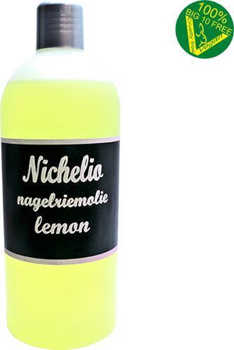 Nagelriemolie lemon - 500ml - Verzorging - nagels - nagel - olie.