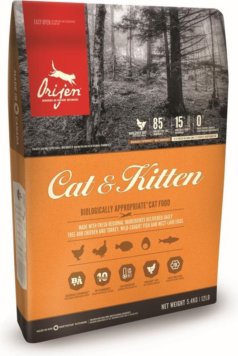 Orijen Cat & Kitten - Kattenvoer - 5