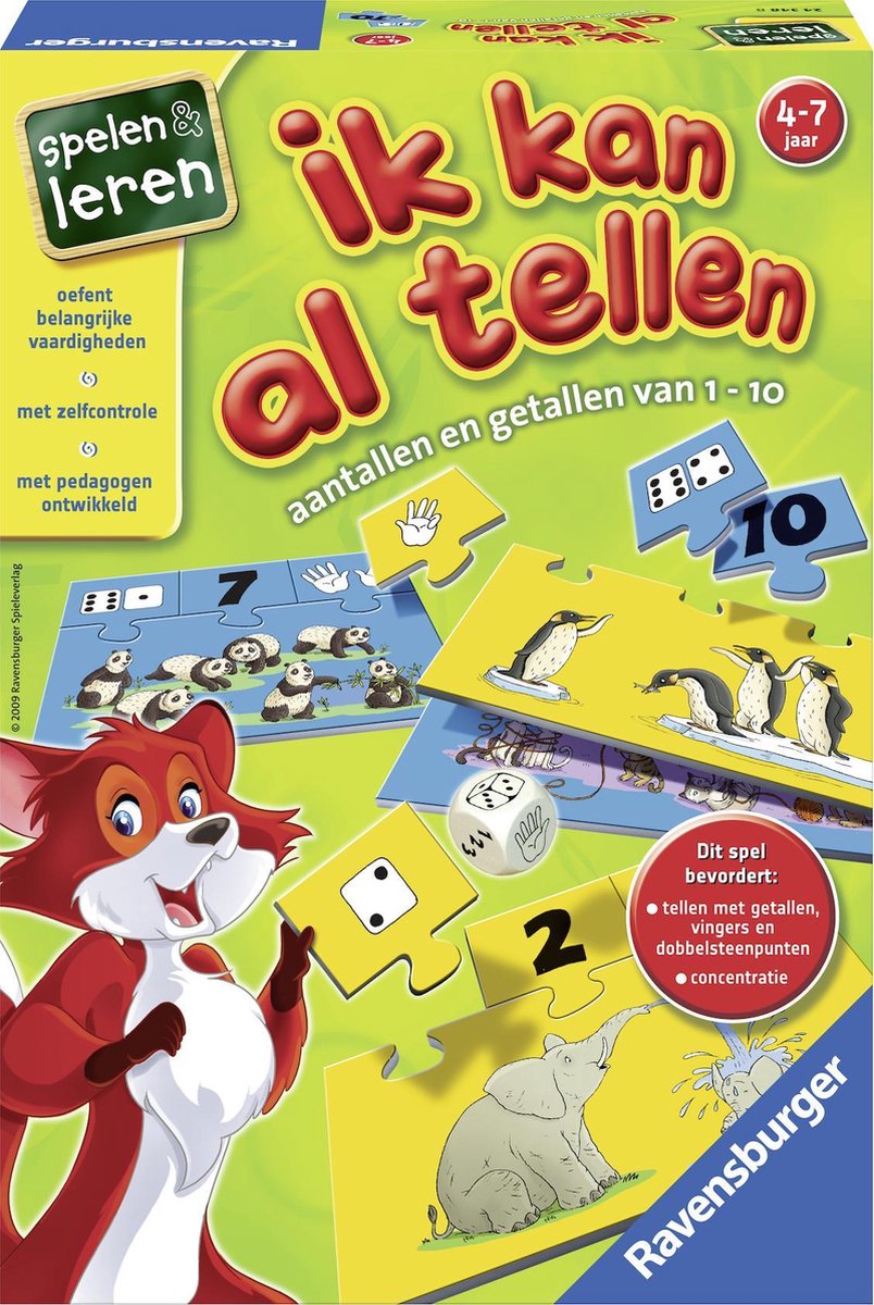Ravensburger Ik kan al tellen! - leerspel