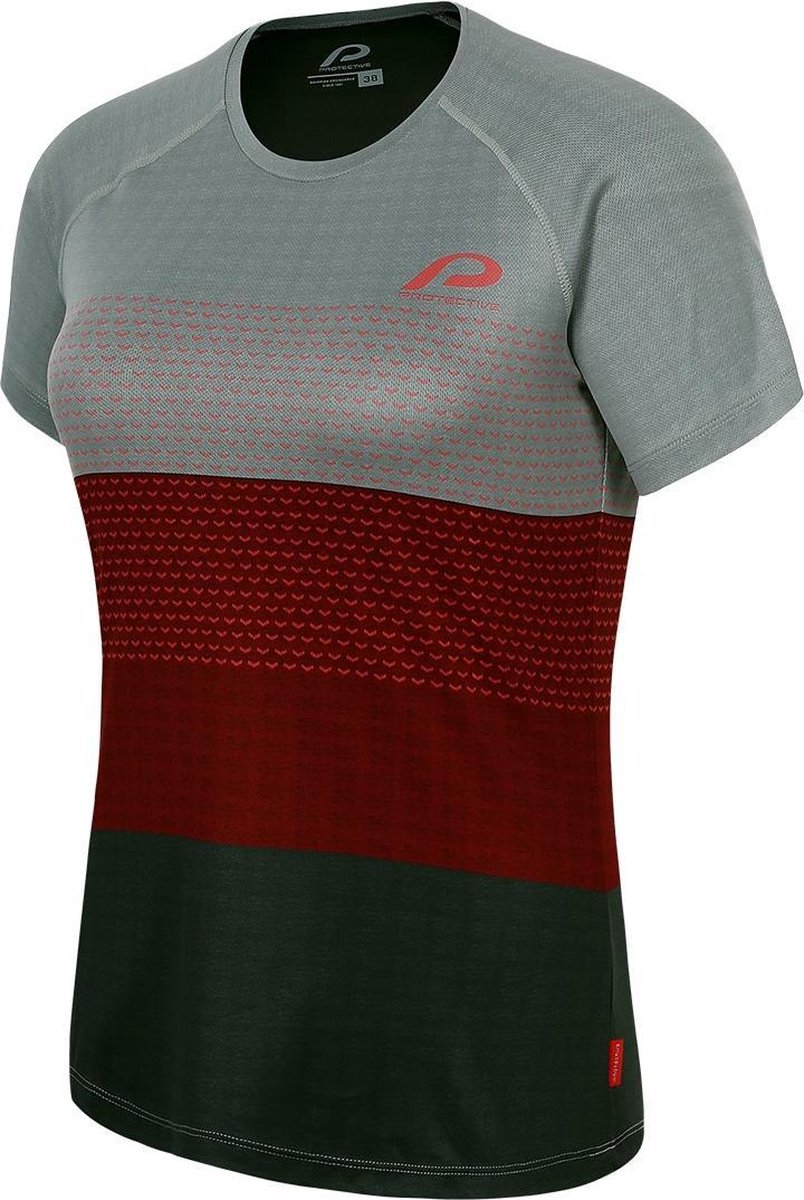 Protective Fietsshirt P-shade Dames Polyester Antraciet Maat 38