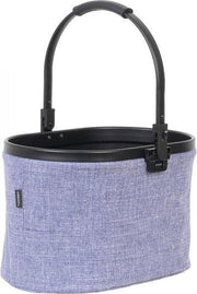 Airbuggy multi basket hondenbuggy gemeleerd denim 48x30x30 cm