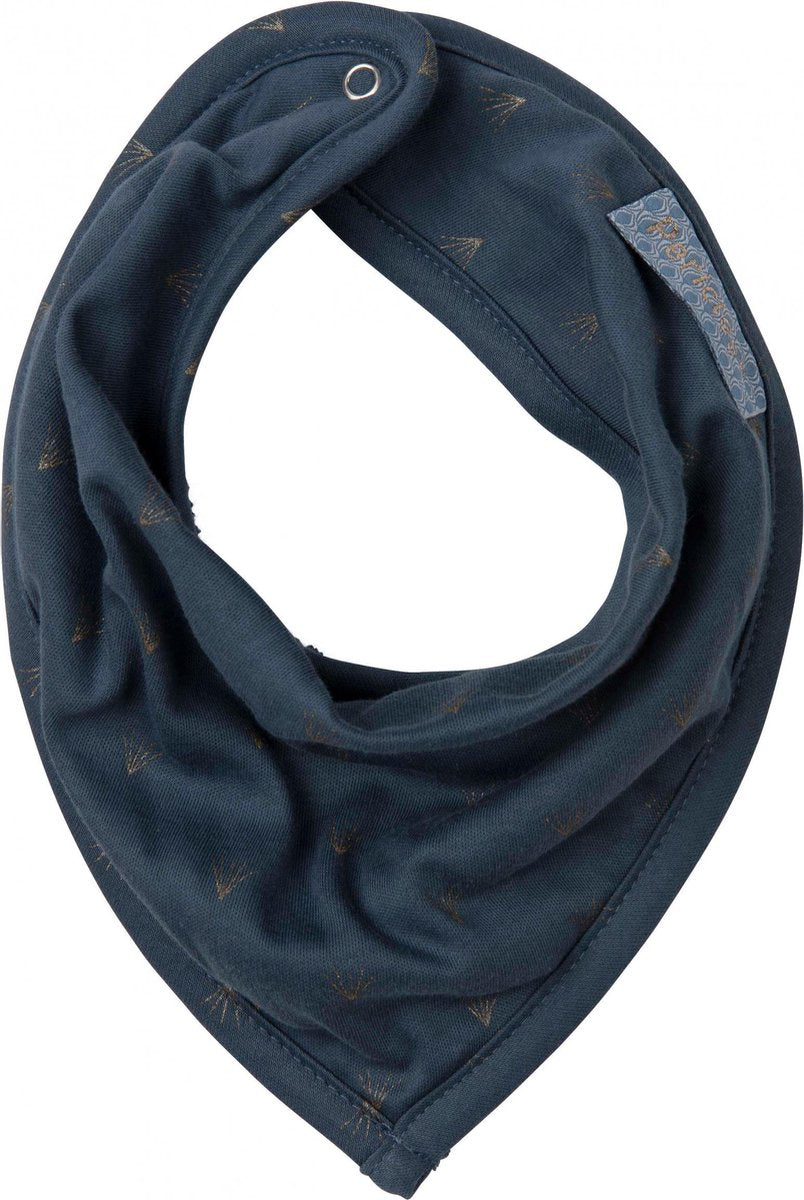 Pericles Bandanaslab Katoen Donkerblauw/goud Mt 0-3 Maanden