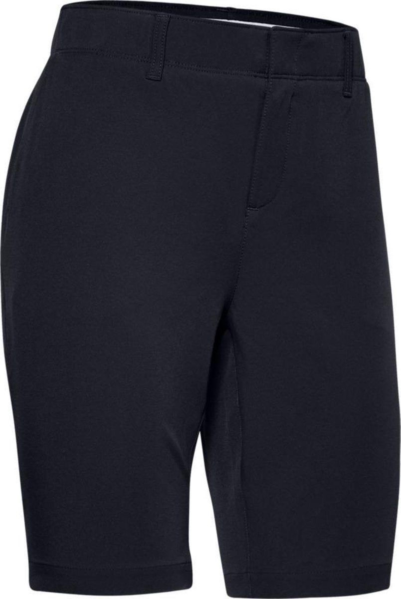 UA Links Short-Black / Mod Gray Light Heather / Black maat: 16    dames > golf kleding > shorts skort rok