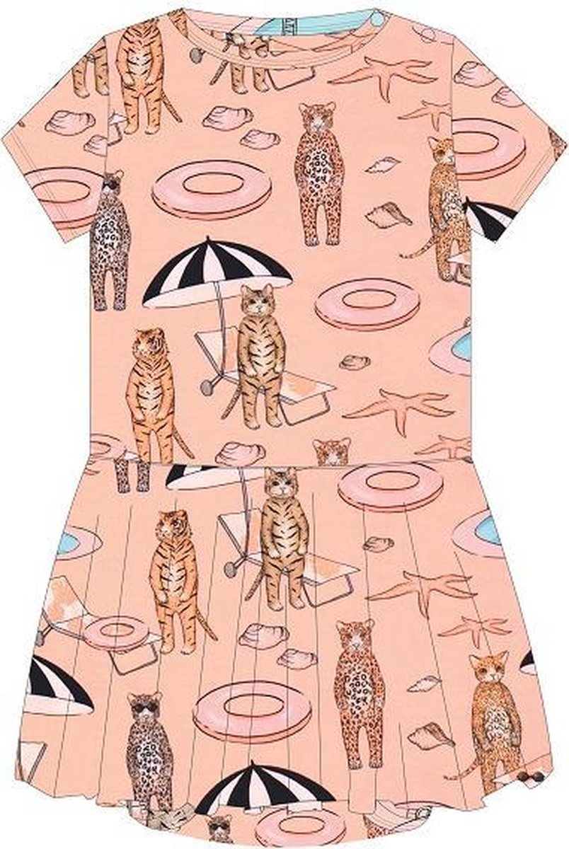 HEBE - romper - pool print- roze