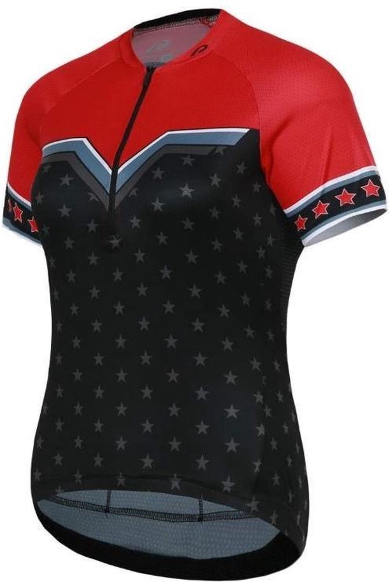 Protective Fietsshirt P-sweet Jane Dames Polyester Zwart Maat 44