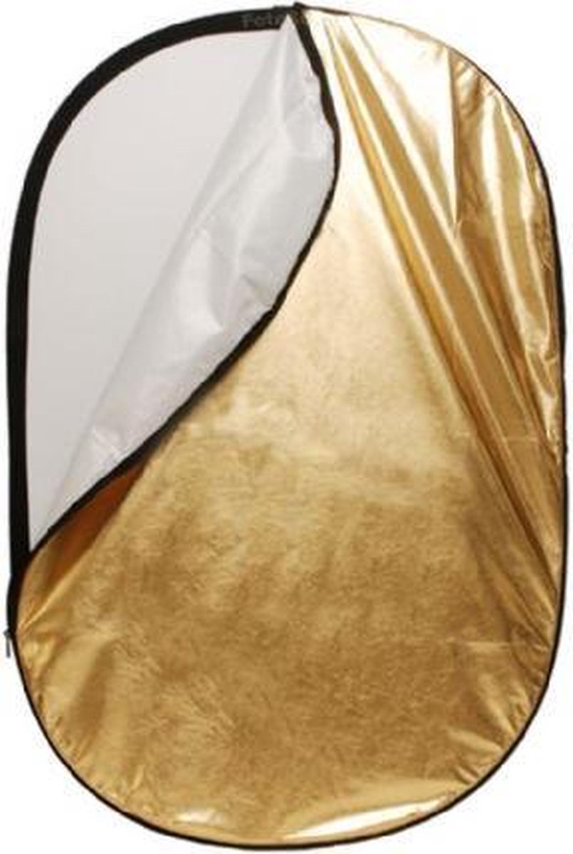 Linkstar Reflectiescherm 2 in 1 R-100150GS Goud/Zilver 100x150 cm