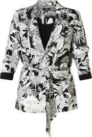 YEST Imana Blazer - Black/White - maat 40