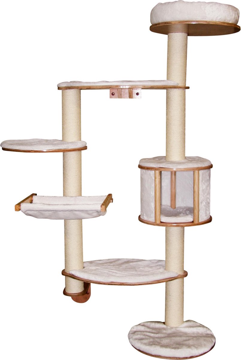 Kerbl Dolomit XL Muur Krabpaal - Wit - 185 x115 cm