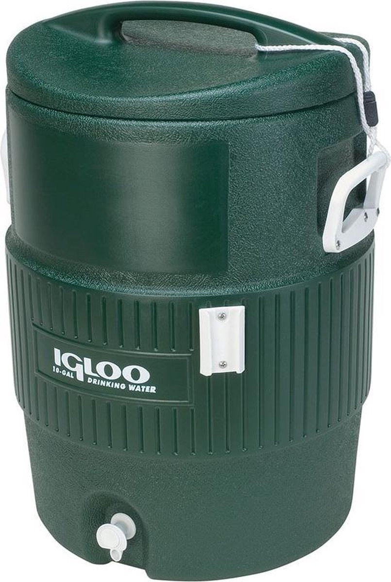 Igloo 10 Gallon Turf Series - Drankdispenser / Drankkoeler - 37 Liter - Groen