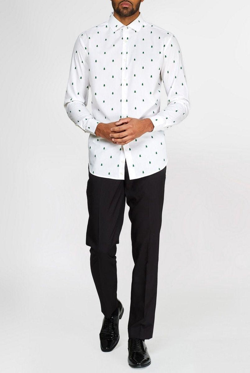 SHIRT LS Christmas Trees