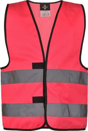 KX200 Korntex Veiligheidshesje kind EN 1150 - Maat XXS (3-4 jaar) - Unisex – Neon Roze