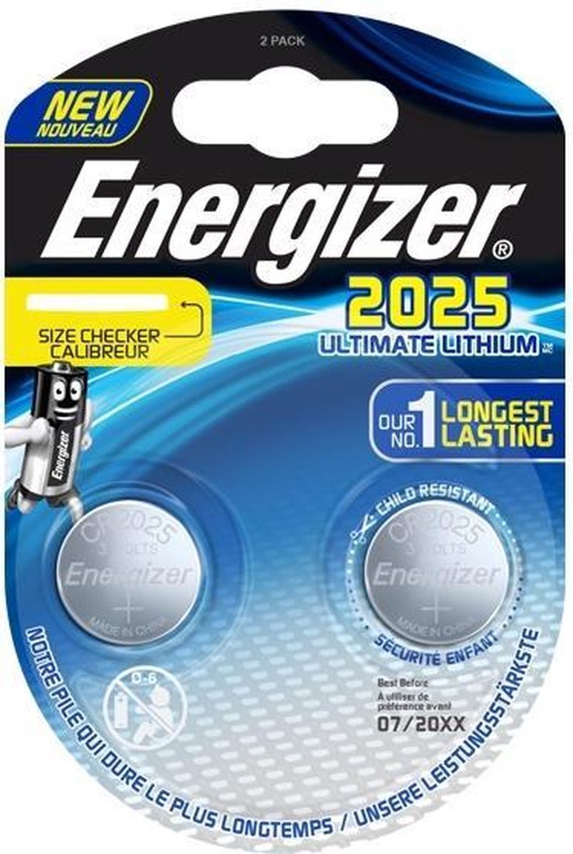 Energizer Ultimate Lithium 2025 Single-use battery CR2025