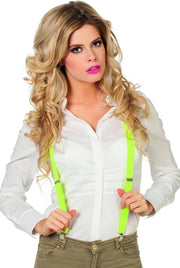 Bretels neon groen