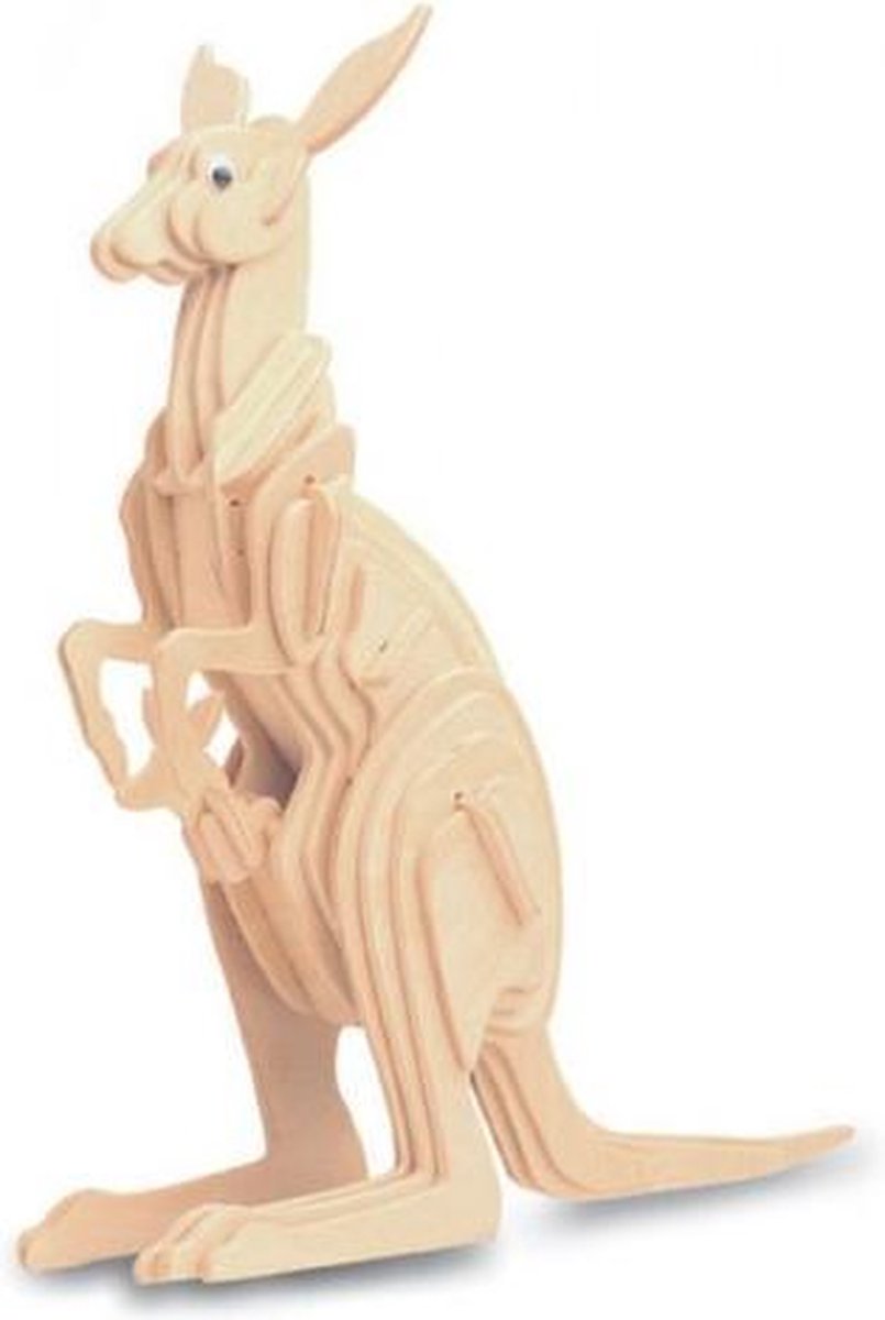 3D Puzzel Bouwpakket Kangaroo