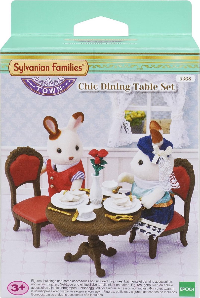 Sylvanian Families town series romantische eettafelset 5368