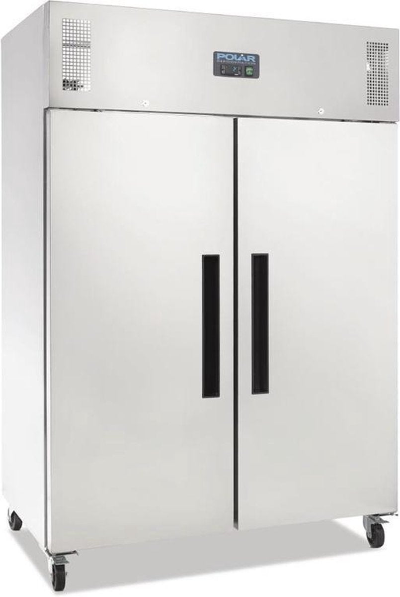 Polar 2-deurs koeling RVS 1200ltr