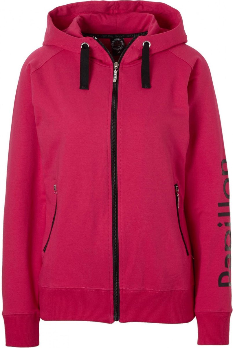 Papillon Vest Met Capuchon Rood Meisjes Maat 140