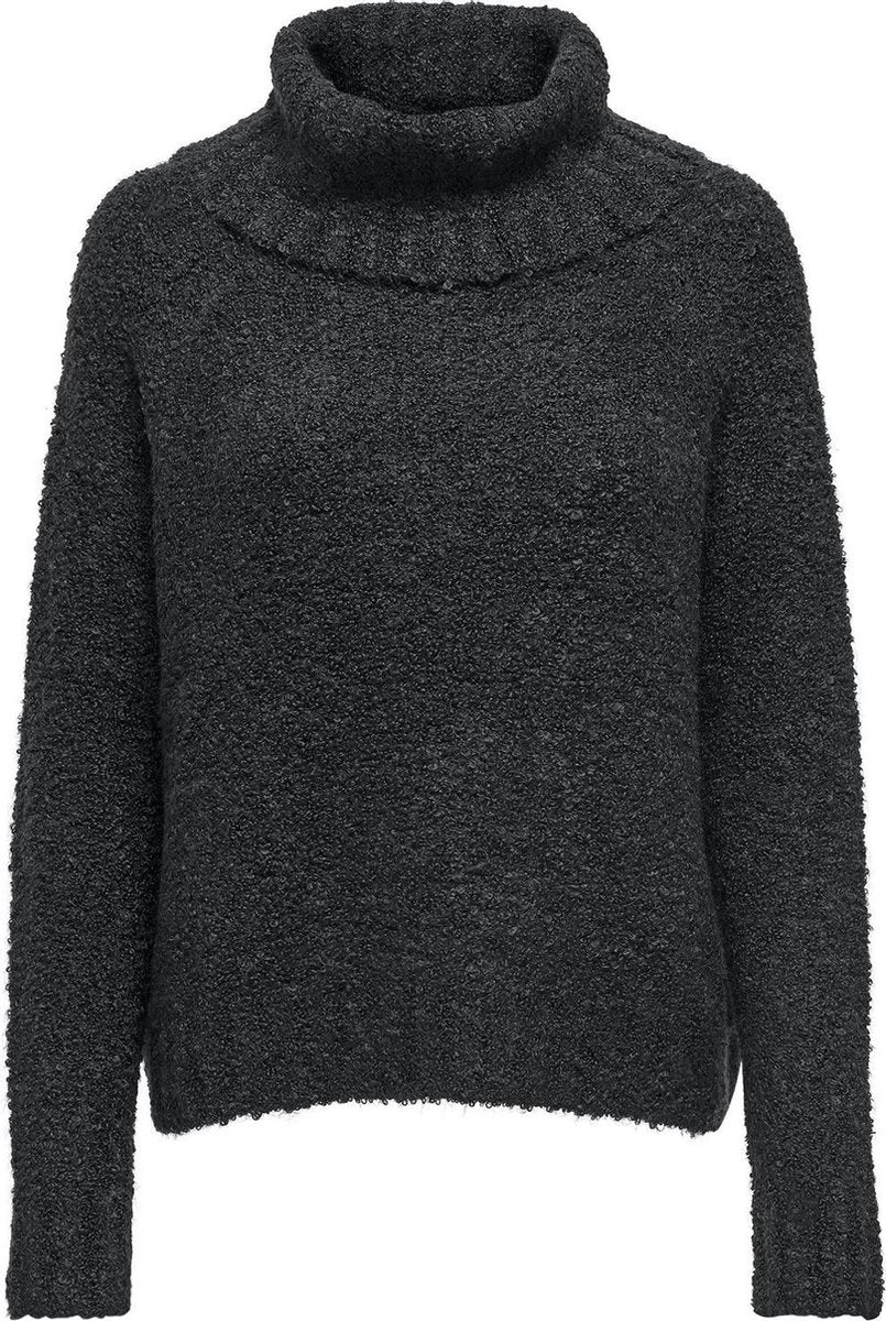 Onlolivia L/s Loose Rollneck Ex Knt 15227776 Charcoal Grey