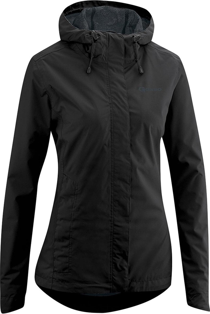 Gonso Sura Light All Weather  Fietsjack - Maat S  - Vrouwen - zwart Maat 36