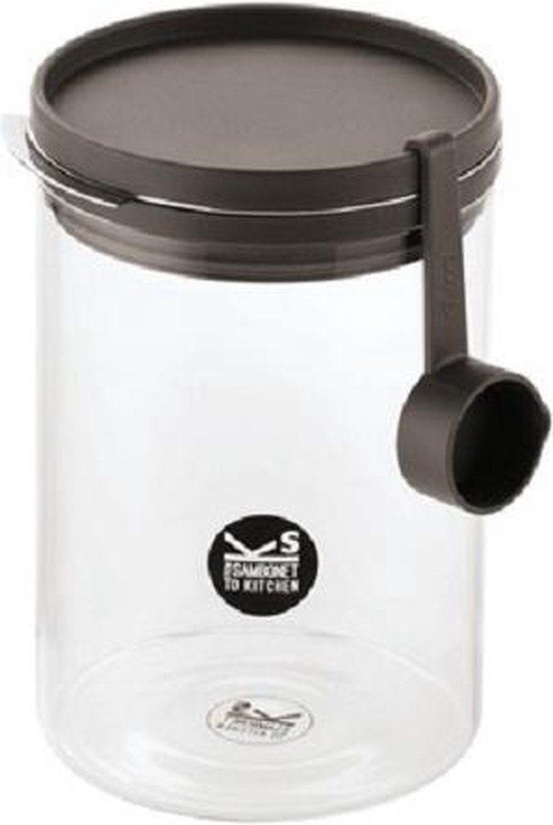 Set van 2 - Voorraadpot incl maatlepel 1L - Sambonet