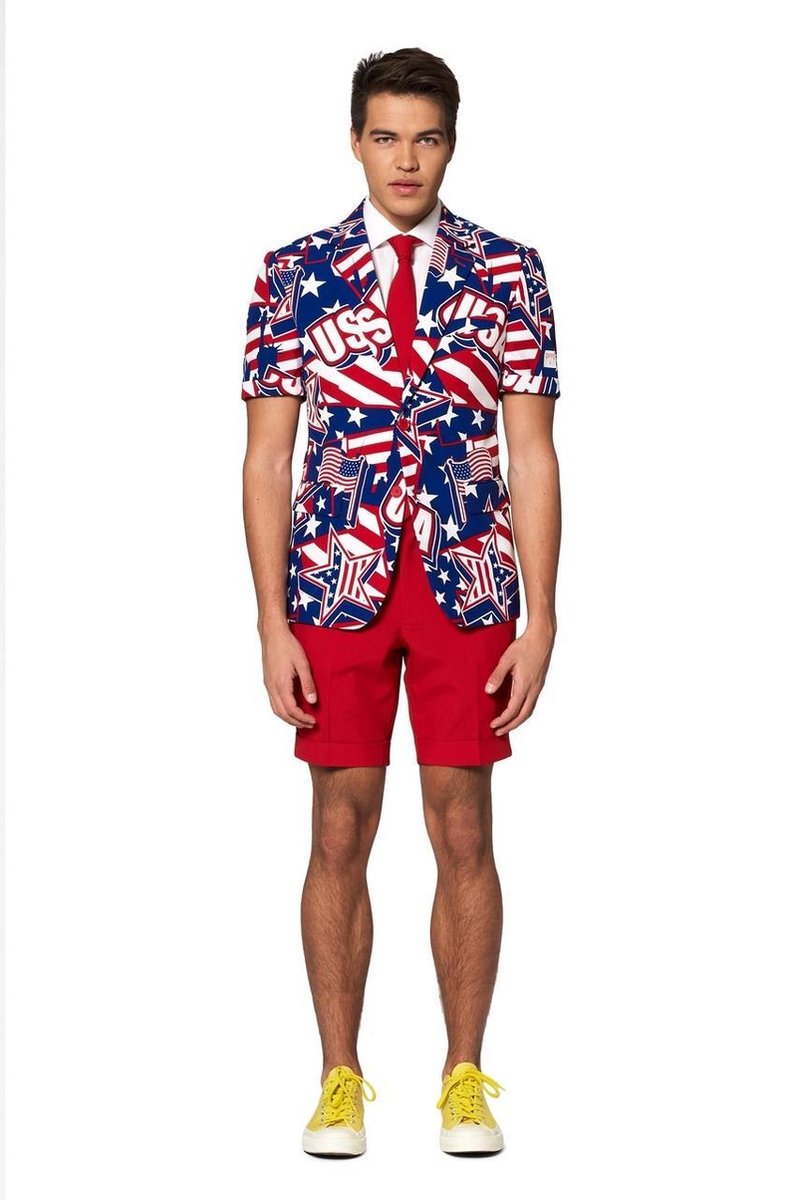 OppoSuits Americool - Heren Zomer Kostuum - Maat 54