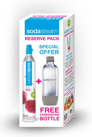 Sodastream Reserve Pack - cilinder + grijze 1l fles