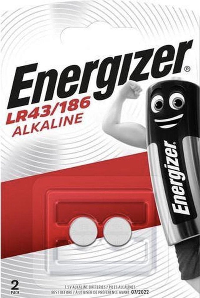 Energizer Knoopcelbatterij Lr43/186 Alkaline 1