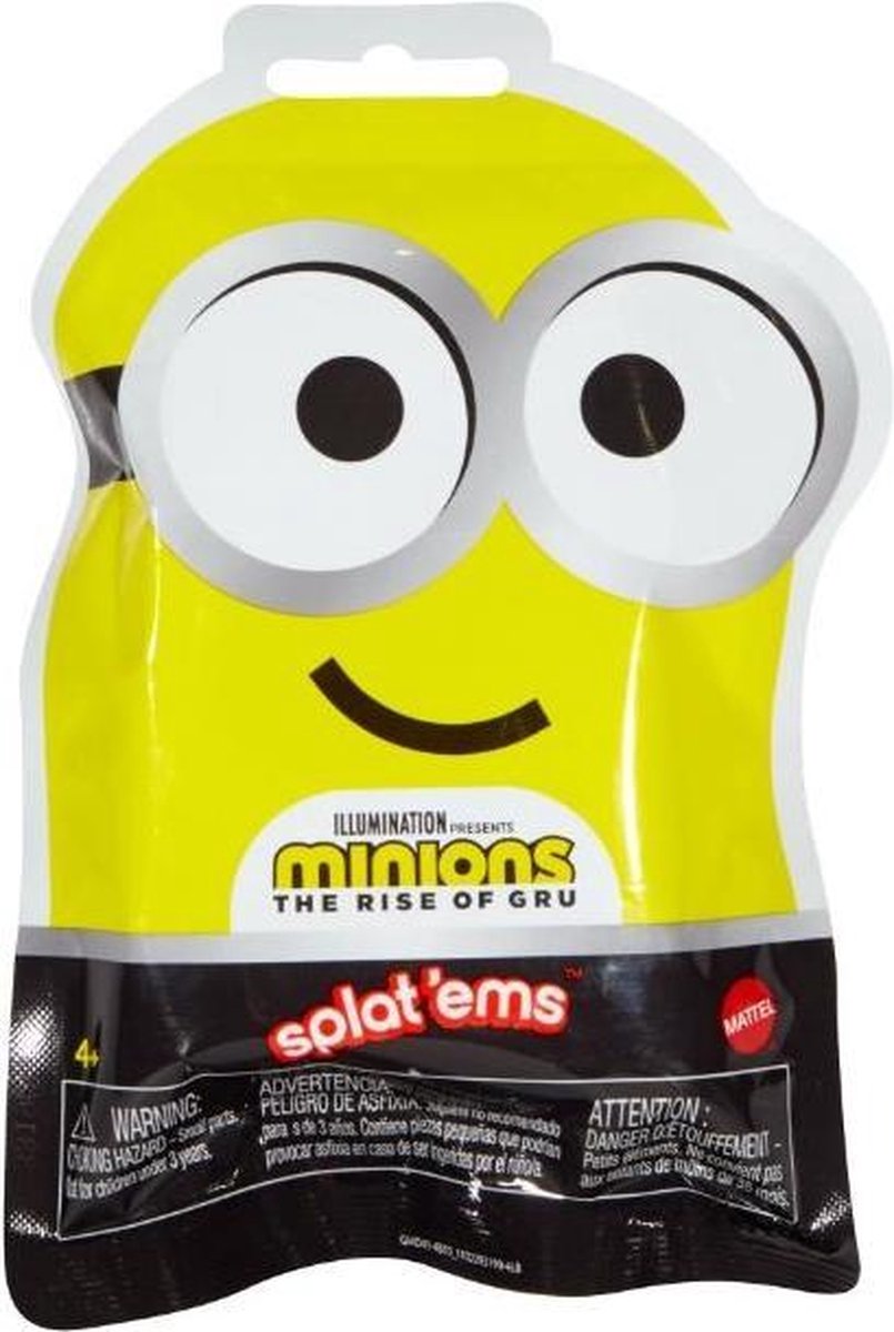 Mattel Verassingszakje Minions Splat'ems 4-delig