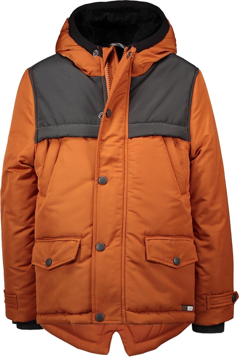 Moodstreet Jongens Winterjas - Rust - Maat 158/164