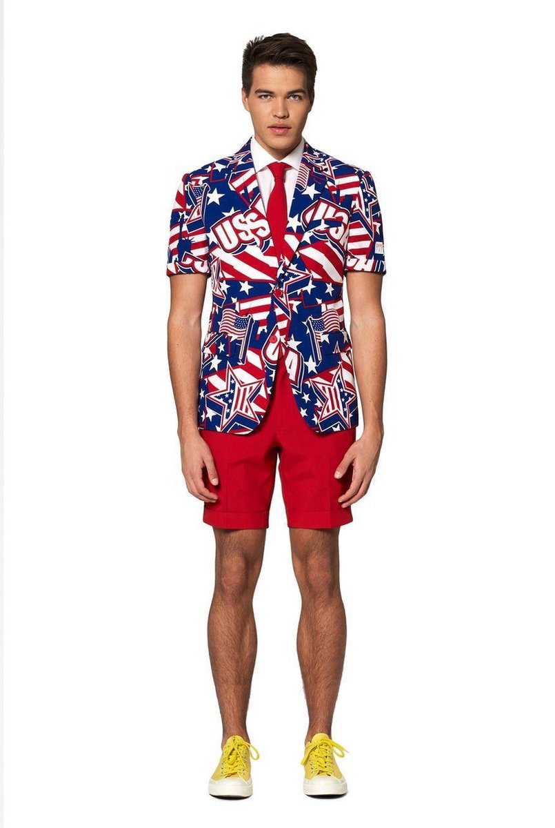 OppoSuits Americool - Heren Zomer Kostuum - Maat 46