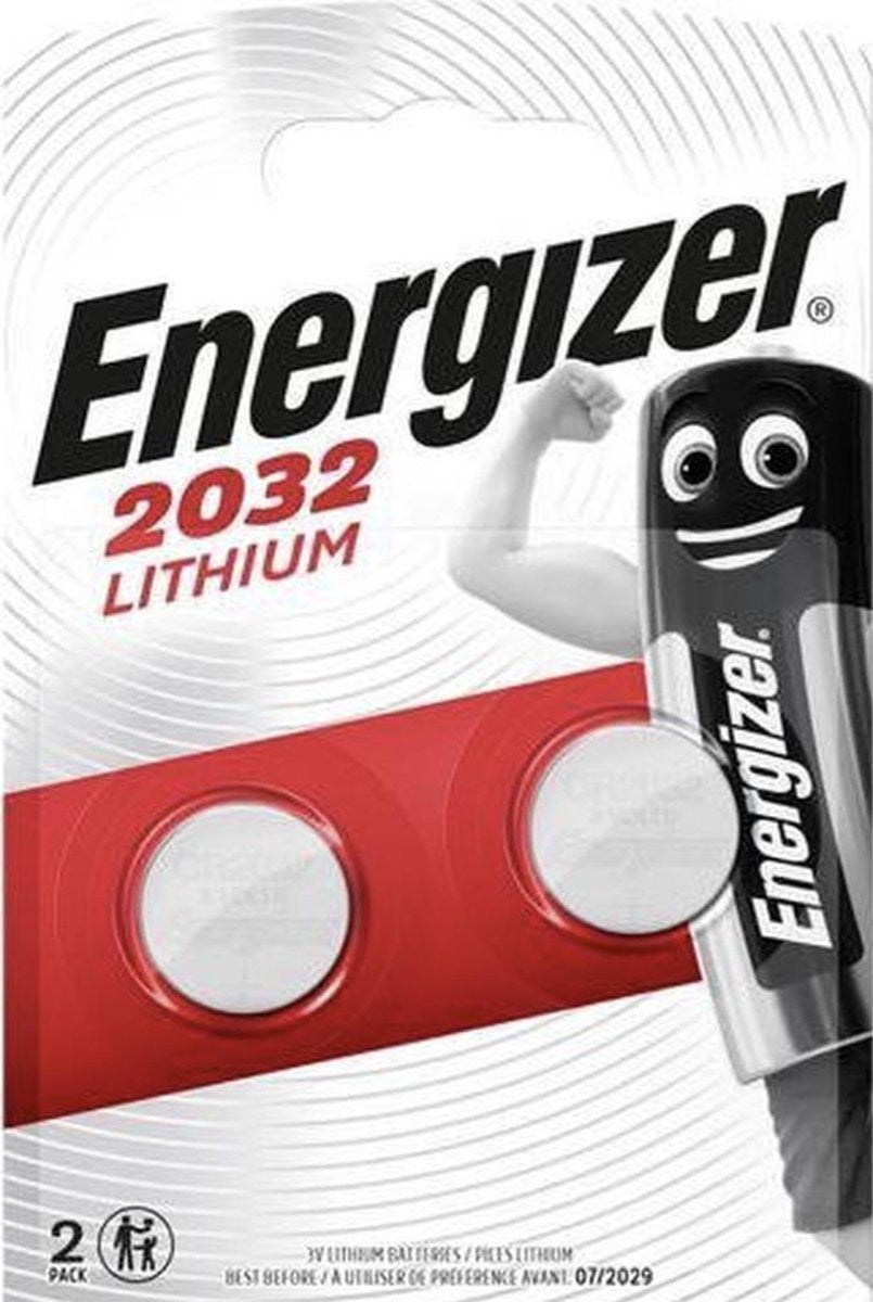 Energizer CR2032 Batterij Knoopcel Lithium 3v 2stuks