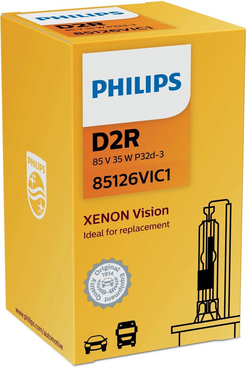 Philips D2R Vision - 1 stuk