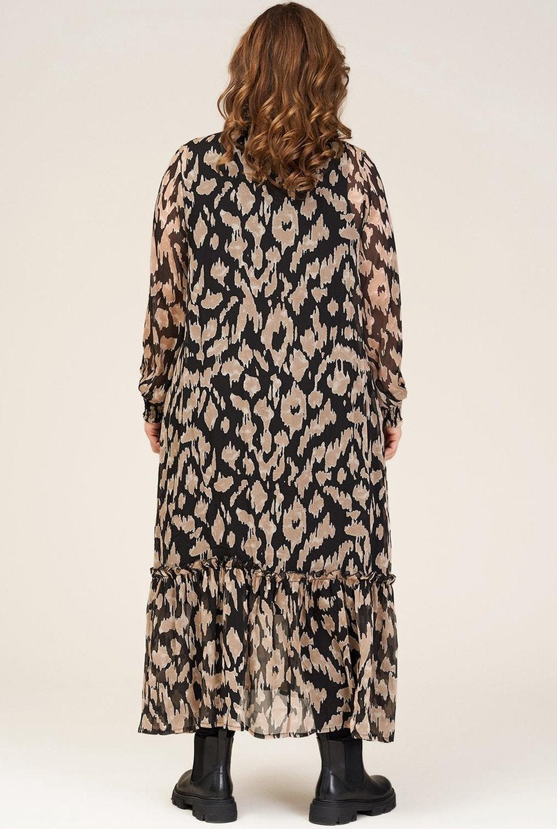 Gozzip jurk Berlinda voile print