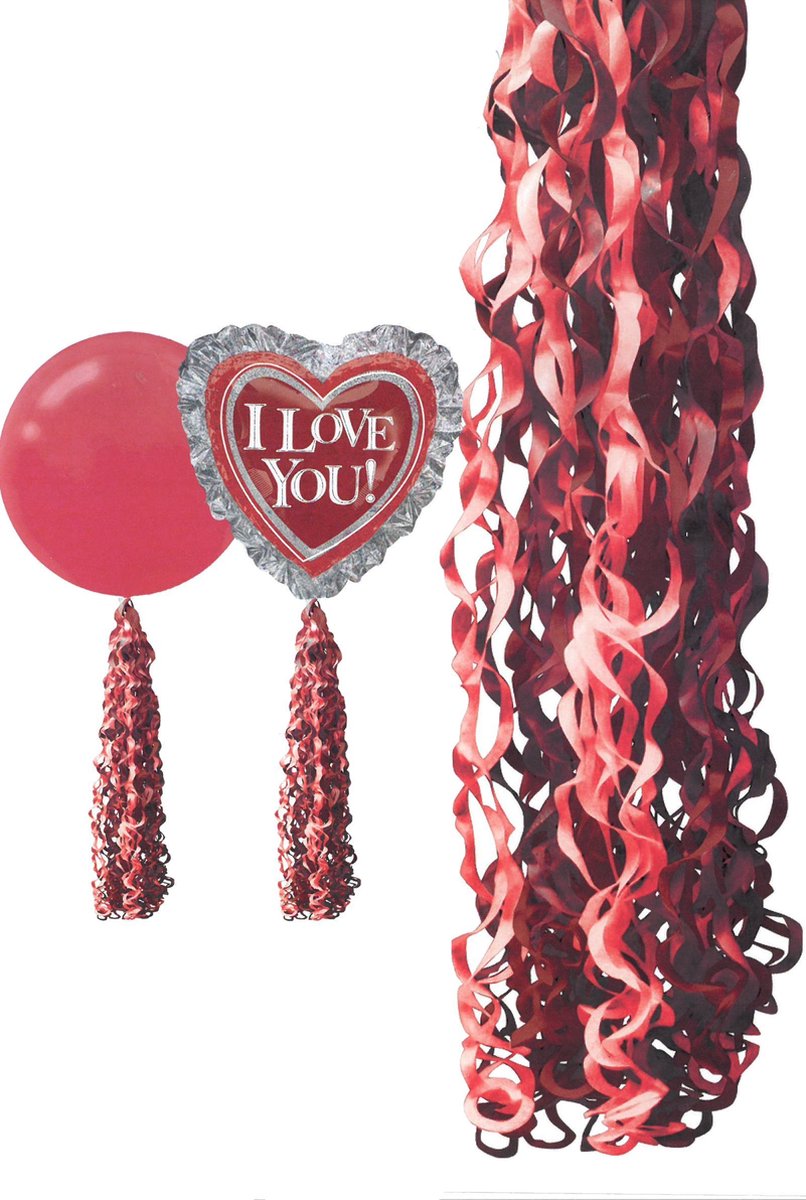 Twirlz Red - balloon tail