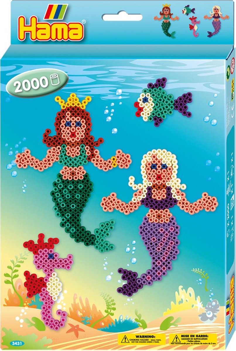 Strijkkralen Zeemeermin 2000-delig