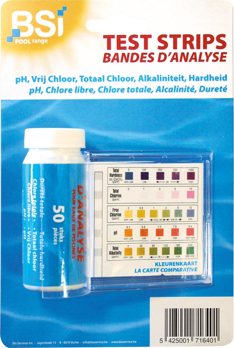 BSI Test Strips - Bepalen Van pH