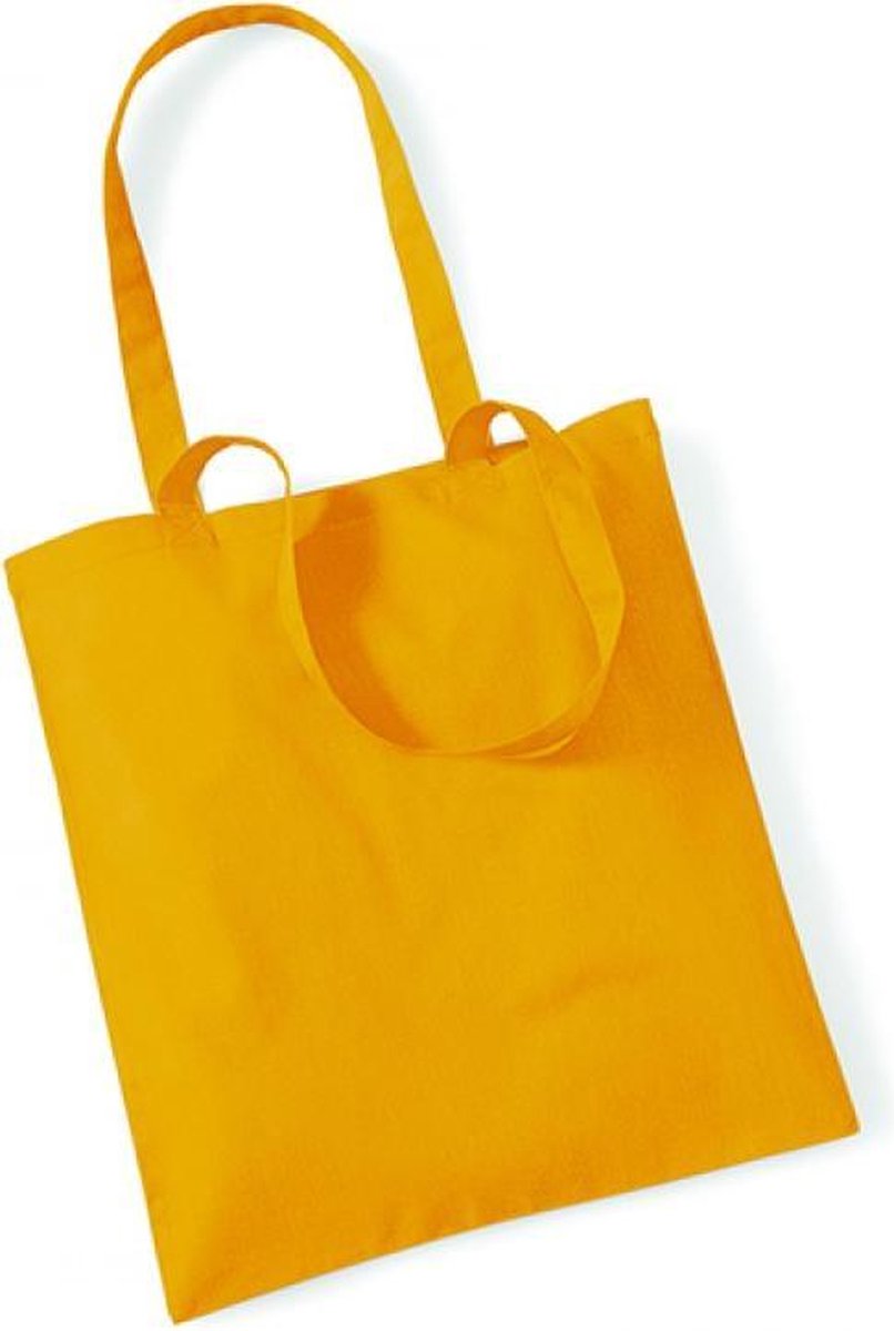 Bag for Life - Long Handles (Mustard Geel)
