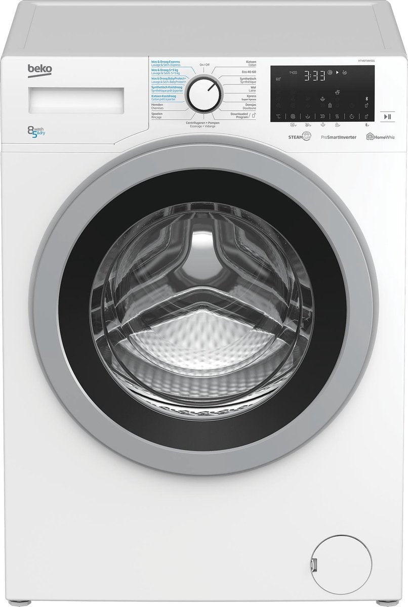 Beko HTV8734XS01 - Was-droogcombinatie