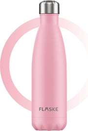 FLASKE Flower RVS Thermosfles - 500ml - Drinkfles - Waterfles - Thermofles
