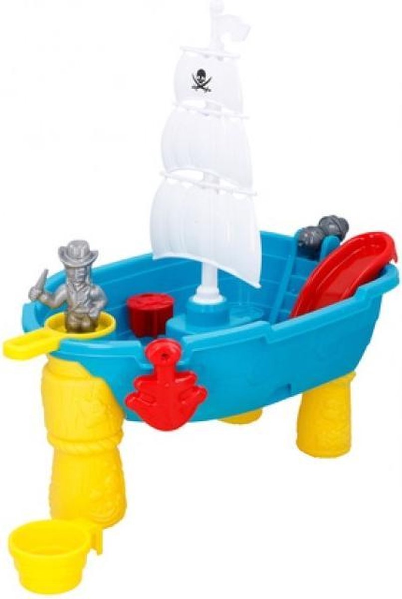 Eddy Toys Zand- En Watertafel Piraten Junior 54 X 45 X 31 Cm